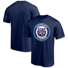 Men's Detroit Tigers Fanatics Branded Navy Cooperstown Collection Huntington Team T-Shirt