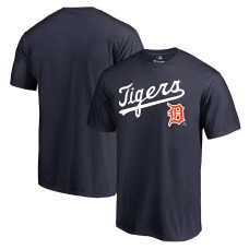 Men's Detroit Tigers Fanatics Branded Navy Cooperstown Collection Wahconah T-Shirt