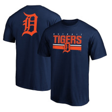 Men's Detroit Tigers Fanatics Branded Navy End Game Team Wordmark T-Shirt