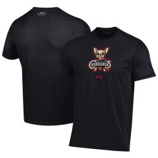 Men's El Paso Chihuahuas Under Armour Black Performance T-Shirt