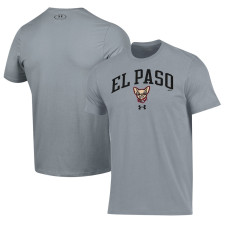 Men's El Paso Chihuahuas Under Armour Gray Performance T-Shirt