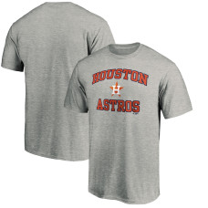 Men's Houston Astros Fanatics Branded Heather Gray Heart and Soul T-Shirt