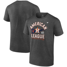 Men's Houston Astros Fanatics Branded Heathered Charcoal 2021 American League Champions Locker Room T-Shirt
