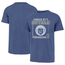 Men's Kansas City Royals  '47 Royal Borderline Franklin T-shirt