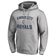 Men's Kansas City Royals Ash Victory Arch Pullover Hoodie