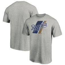 Men's Kansas City Royals Fanatics Branded Heathered Gray Team Prep T-Shirt