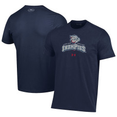 Men's Lehigh Valley IronPigs Under Armour Navy Performance T-Shirt