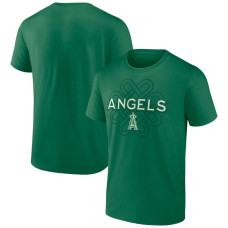 Men's Los Angeles Angels Fanatics Branded Kelly Green St. Patrick's Day Celtic Knot T-Shirt