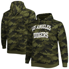 Men's Los Angeles Dodgers Camo Allover Print Pullover Hoodie