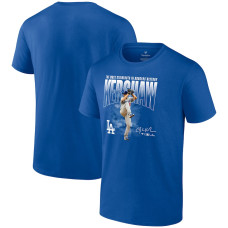 Men's Los Angeles Dodgers Clayton Kershaw Fanatics Branded Royal Most Strikeouts T-Shirt