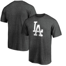 Men's Los Angeles Dodgers Fanatics Branded Charcoal Official Logo T-Shirt