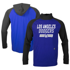 Men's Los Angeles Dodgers Levelwear Royal/Charcoal Uproar Undisputed Pullover Hoodie
