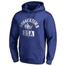 Men's Los Angeles Dodgers Royal Hometown Collection Dodgertown Pullover Hoodie