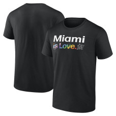 Men's Miami Marlins Fanatics Branded Black City Pride T-Shirt