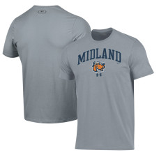 Men's Midland Rockhounds Under Armour Gray Performance T-Shirt