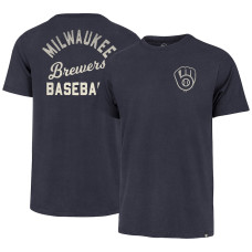 Men's Milwaukee Brewers  '47 Navy Turn Back Franklin T-Shirt