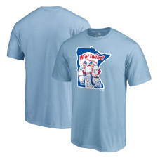 Men's Minnesota Twins Fanatics Branded Light Blue Huntington T-Shirt