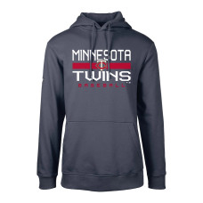 Men's Minnesota Twins Levelwear Navy Podium Dugout Fleece Hoodie
