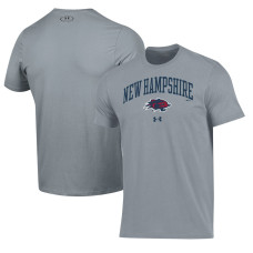 Men's New Hampshire Fisher Cats Under Armour Gray Performance T-Shirt