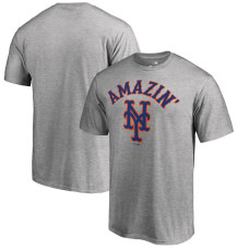 Men's New York Mets Ash Amazin Hometown T-Shirt