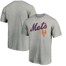 Men's New York Mets Fanatics Branded Heather Gray Team Wahconah T-Shirt