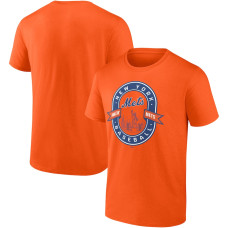 Men's New York Mets Fanatics Branded Orange Iconic Glory Bound T-Shirt