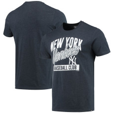 Men's New York Yankees '47 Heathered Navy Fanzone Club T-Shirt