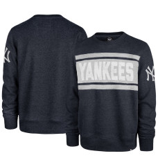 Men's New York Yankees '47 Navy Bypass Tribeca Pullover Sweatshirt
