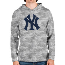 Men's New York Yankees Antigua Camo Team Logo Absolute Pullover Hoodie