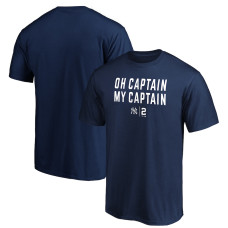 Men's New York Yankees Derek Jeter Fanatics Branded Navy My Captain Graphic T-Shirt