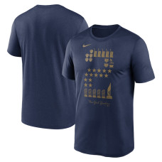 Men's New York Yankees Derek Jeter Nike Navy Career Awards Legend T-Shirt
