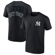 Men's New York Yankees Fanatics Branded Black In It To Win It T-Shirt