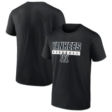 Men's New York Yankees Fanatics Branded Black In The Mitt T-Shirt
