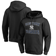 Men's New York Yankees Fanatics Branded Black Team Victory Arch Pullover Hoodie