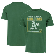 Men's Oakland Athletics  '47 Green Borderline Franklin T-shirt