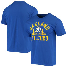 Men's Oakland Athletics Fanatics Branded Blue Warriors Night T-Shirt