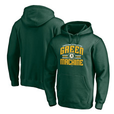 Men's Oakland Athletics Fanatics Branded Green Hometown Collection Fitted Pullover Hoodie