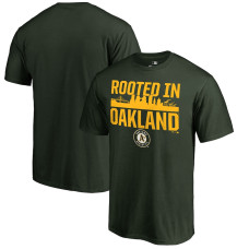 Men's Oakland Athletics Fanatics Branded Green Hometown Collection Oakland Roots T-Shirt