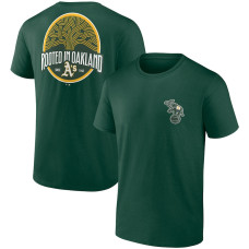 Men's Oakland Athletics Fanatics Branded Green Iconic Bring It T-Shirt