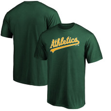 Men's Oakland Athletics Fanatics Branded Green Official Wordmark Team T-Shirt