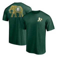 Men's Oakland Athletics Fanatics Branded Green Paisley Stomper T-Shirt