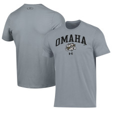 Men's Omaha Storm Chasers Under Armour Gray Performance T-Shirt