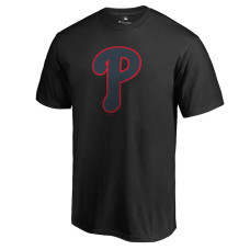 Men's Philadelphia Phillies Black Taylor T-Shirt