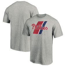Men's Philadelphia Phillies Fanatics Branded Heathered Gray Prep Squad T-Shirt