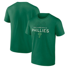 Men's Philadelphia Phillies Fanatics Branded Kelly Green St. Patrick's Day Celtic Knot T-Shirt