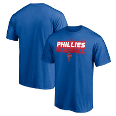 Men's Philadelphia Phillies Fanatics Branded Royal Gain Ground T-Shirt