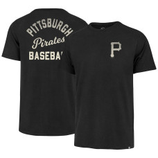 Men's Pittsburgh Pirates  '47 Black Turn Back Franklin T-Shirt