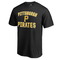 Men's Pittsburgh Pirates Black Victory Arch T-Shirt
