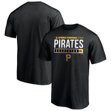 Men's Pittsburgh Pirates Fanatics Branded Black 2021 Spring Training Uncle Charlie T-Shirt