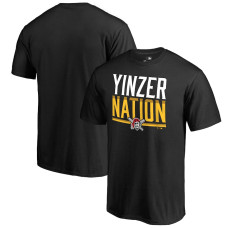 Men's Pittsburgh Pirates Fanatics Branded Black Hometown Collection Yinzer Nation T-Shirt